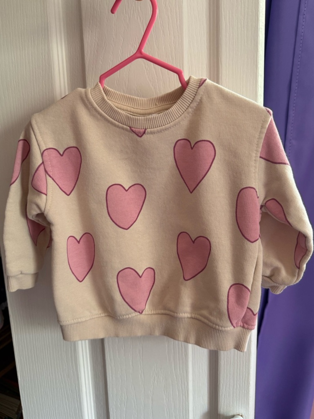 Zara baby girl crewneck sweater